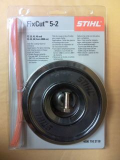 Stihl String Trimmer Head FixCut 5 2, Fits FS 38, 40 45, 46 4006 710 