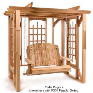 Western Red Cedar Outdoor Deck and Patio Pergola Outdoo​r Furniture