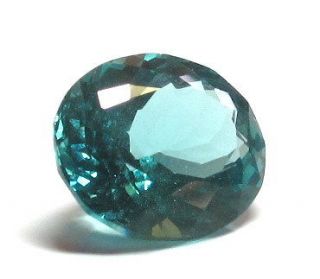   Cts. VVS Blue Neon Tourmaline Oval Shape Loose Gemstone Woman A
