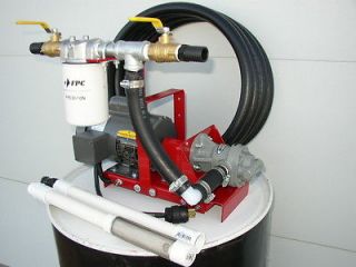   Oil Transfer/Filtr​ation Pump,10 Micron,Heaters​,Burner,Furnac​e