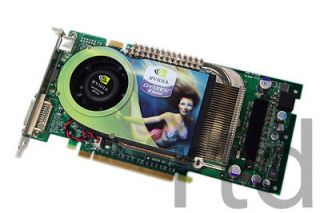 NEW NVIDIA GEFORCE 6800 ULTRA 256MB PCI EXPRESS DVI GRAPHICS CARD OEM 