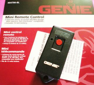 Genie MAT90 Garage Door MINI Remote 390 MHz GT912 GT90 OverHead 12 Dip 