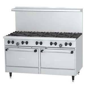 Garland X60 10RR SunFire 10 Burner Gas Range with Two Standard Ovens