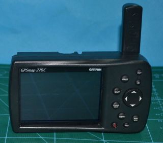 Garmin GPSMAP 276C GPS Receiver with antenna & battery