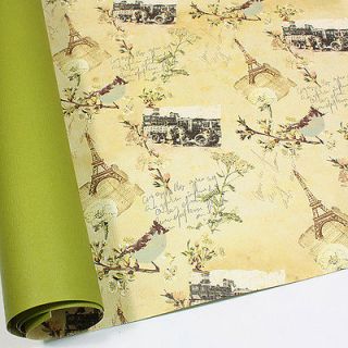 Eiffel Tower Double Sided Gift Wrapping Paper 30.3 x 5