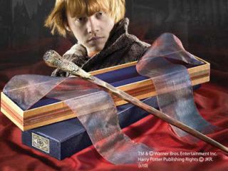 Harry Potter Ron Weasley Wand & Ollivanders Box New