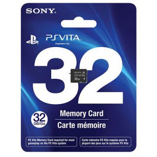OFFICIAL SONY PS Vita 32GB Memory Card Brand New Sealed for ALL 
