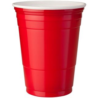   Red or Blue Solo Plastic Party Cups   Official Glee Party Cups