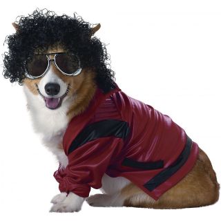 Pop King Pet Michael Jackson Boy Halloween Dog Costume