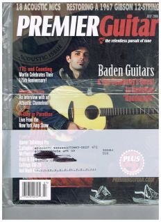   Guitar Magazine (July 2008) Marcus Eaton / Baden Guitars / 1967 Gibson