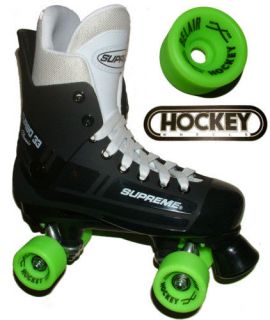 SUPREME Turbo Quad Roller Skates Belair Hockey UK 4 13