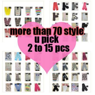 YOU PICK 2pairs  15pairs NEW /Baby children Legging Leg Warmers 