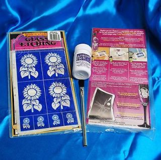 glass etching kit in Glass & Mosaics