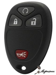 NEW GM REPLACEMENT KEYLESS ENTRY CAR REMOTE KEY FOB CLICKER   4 BUTTON