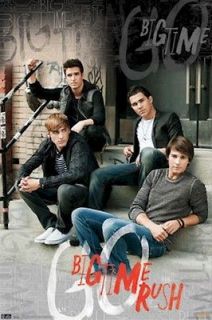 MUSIC POSTER ~ BIG TIME RUSH STAIRS BTR Kendall Schmidt James Maslow 