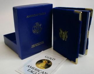1986 2012 American Gold Eagle $25 1/2 oz Genuine US Mint Capsules No 