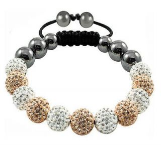 gold shamballa bracelet in Fashion Jewelry