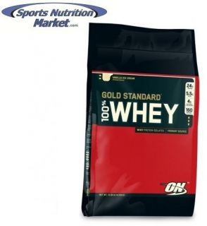 Optimum Nutrition GOLD STANDARD WHEY 10 lb Protein Powder 4535 grams