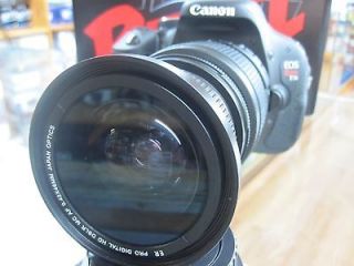 Wide Angle Fisheye Macro lens for Canon EOS Rebel T3 T3i T2 T2i 1100d 