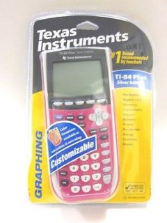   SILVER EDITION HOT PINK GRAPHING CALCULATOR BRAND NEW FACTORY SEALED
