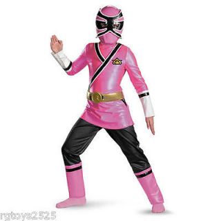 Power Rangers Samurai Pink Ranger Deluxe Costume Size 8 10 M New 8 10 