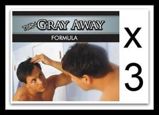 Gray Away Anti Grey Hair PIlls Catalase Restores Natural Colour 