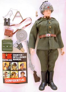 1960s RUSSIAN INFANTRYMAN GI JOE w MEDAL & EQUIPMENT SOTW