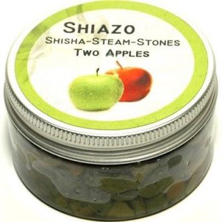 Shiazo Shisha Steam Stones 250g Jar   2 Apples Flavor