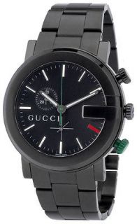 Gucci G Mens Chrono Black PVD Watch YA101331