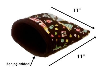   snuggle sack for your small pets guinea pigs, rats Fabric choices