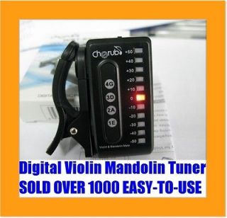   550VM Violin & Mandolin Mate clip on tuner LED Display Battery tuning