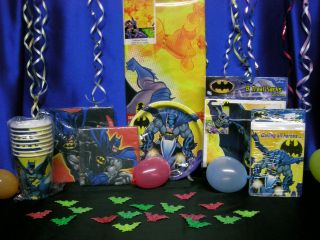 Batman Party Supplies Pick The Supplies You Need Tablecloth Plates 
