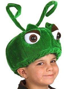 GRASSHOPPER HAT bug kids boys bugs life caterpillar girls costume 
