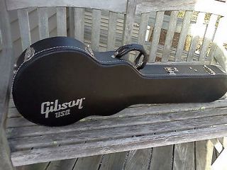 gibson USA hard case for les paul made by TKL   white plush