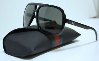 AUTHENTIC GUCCI GG 1622 S D28 R6 BLACK SUNGLASSES **