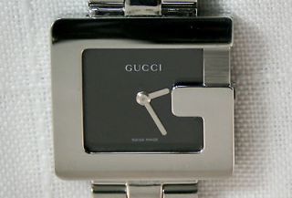 Pre Owned Ladies Gucci 3600L Stainless Steel Wristwatch W/ Box 