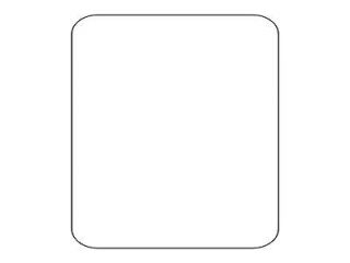 Lot of 10 6 x 6 Square 4mm Plastic Coroplast White Sign Blanks
