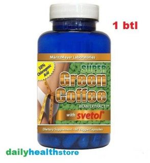 btl Pure Green Coffee Bean Extract 800mg Dr Oz w/ SVETOL chlorogenic 