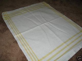 Yellow Towel Kitchen Dish Cotton Linen Restaurant CLOTH Brand New