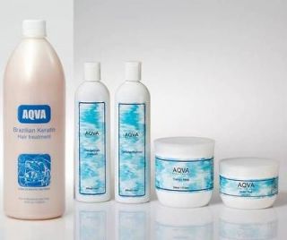 Aqva Brazilian Keratin Hair Complex Treatment Smoothing Professioanl 