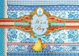 PIP STUDIO GREETING CARD ITS A BOY (PIP064) NEW IN CELLO