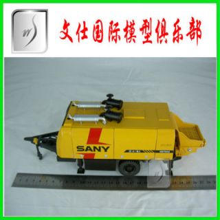 28 China SANY Trailer mounte​d Concrete Pump Diecast