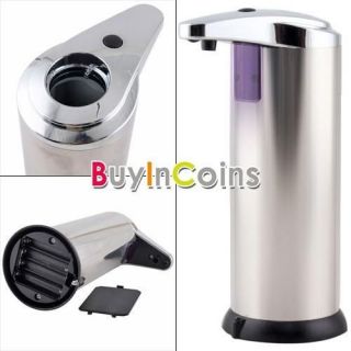 Stainless Steel Hand Free Automatic Touchless Bathroom Kitchen Soap 
