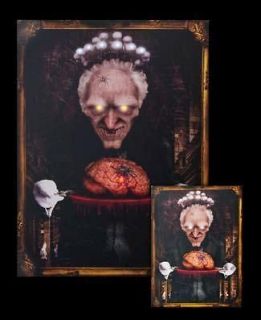  Portrait Picture Scary Butler Halloween Decor Prop Decoration MEDIUM