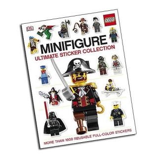 NEW LEGO MINIFIGURE ULTIMATE STICKER BOOKS