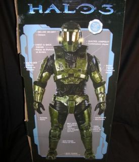Halo 3 Master Chief Licensed Costume Full Armor Helmet will ship 