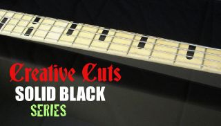 Billy Sheehan Attitude 3 Yamaha Bass Style black vinyl decal inlays 4 