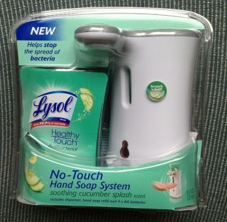  No Touch Antibacterial Hand Soap System Soothing Cucumber Splash