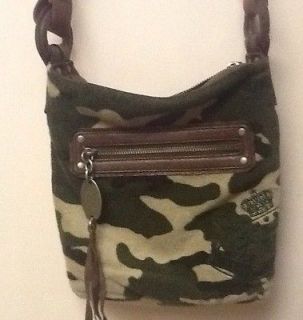 Juicy Couture Camouflage Messenger Crossbody Handbag