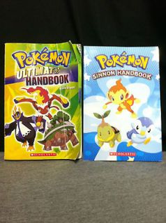   Pokemon Book Ultimate Handbook & Sinnoh Handbook Scholastic Pokeball